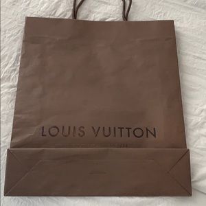 Louis Vuitton shopping bag